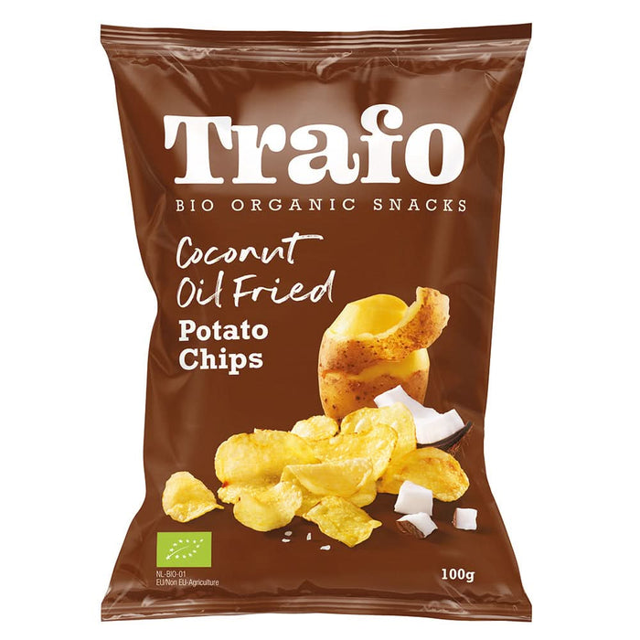 Trafo Chips Fried in Coconut Oil 100g