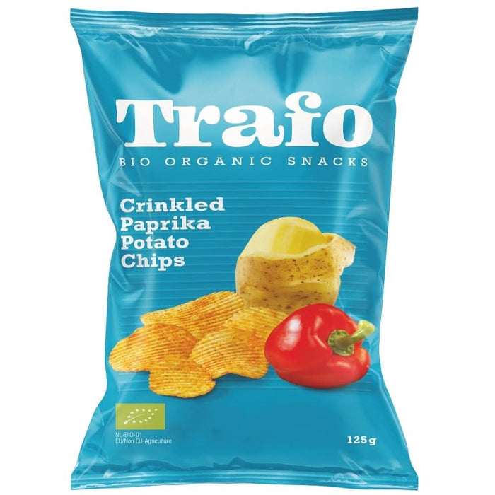 Trafo Crinkle Cut Paprika Crisps 125g