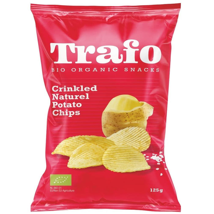 Trafo Crinkle Cut Salted crisps 125g