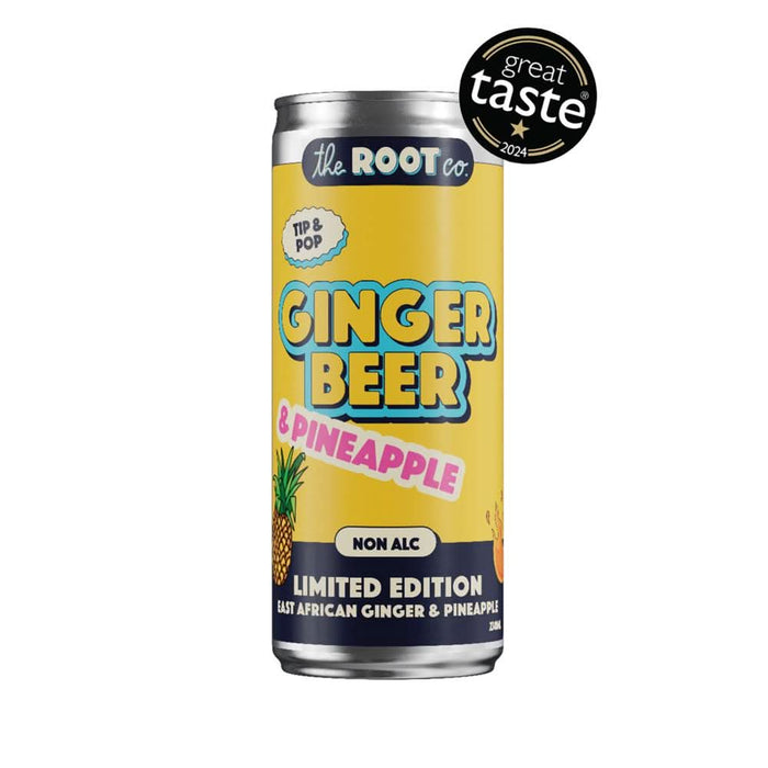 The Root Co Pineapple Ginger Beer 230ml