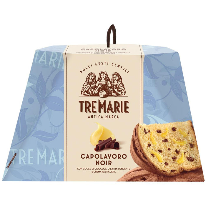 Tre Marie Dark Chocolate & Cream Panettone 830g