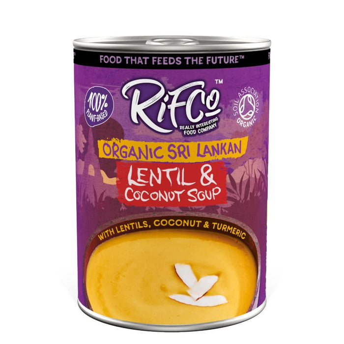 The Really Interesting Food Co Organic SriLankan Coconut Soup 400g