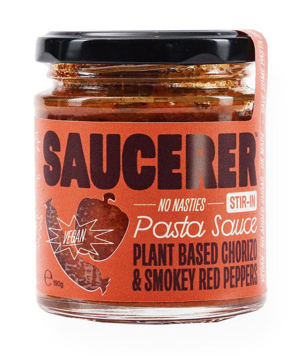 The Saucerer Chorizo & Red Peppers 190g