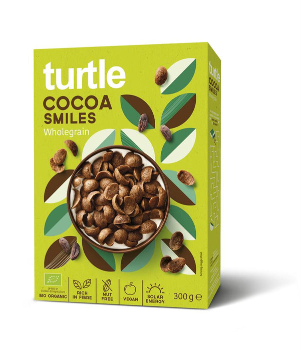Turtle Organic Cocoa Smiles 300g
