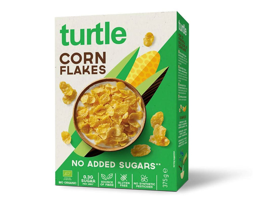 Turtle Organic Cornflakes 375g