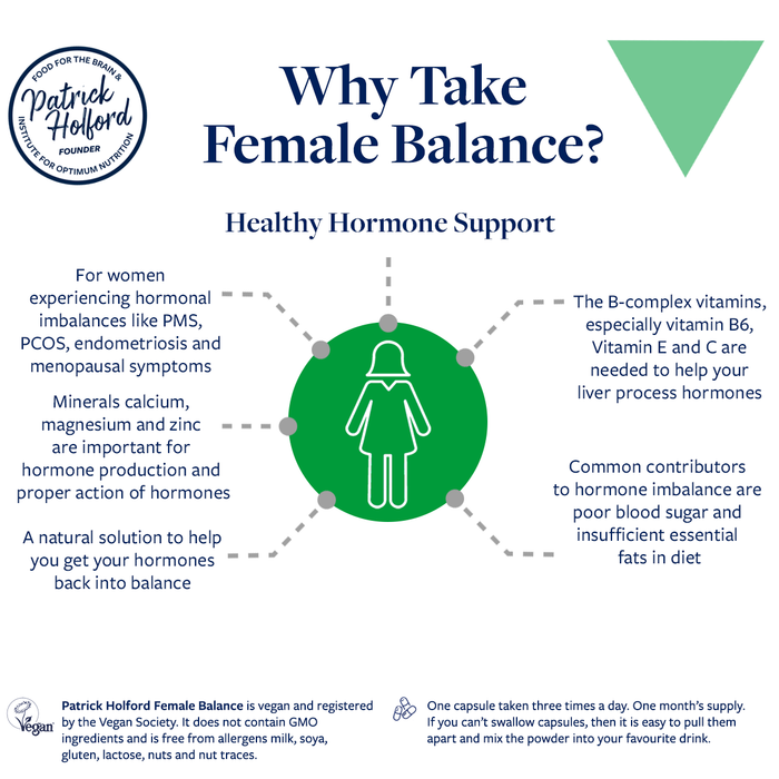 Patrick Holford Female Balance 90 Tablets