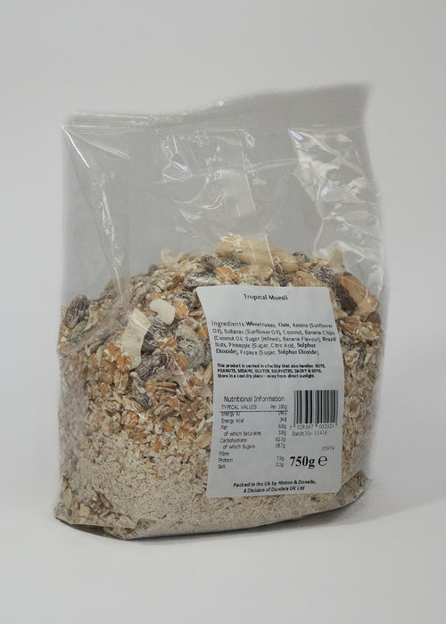 Seaford Wholefoods Tropical Muesli 750g