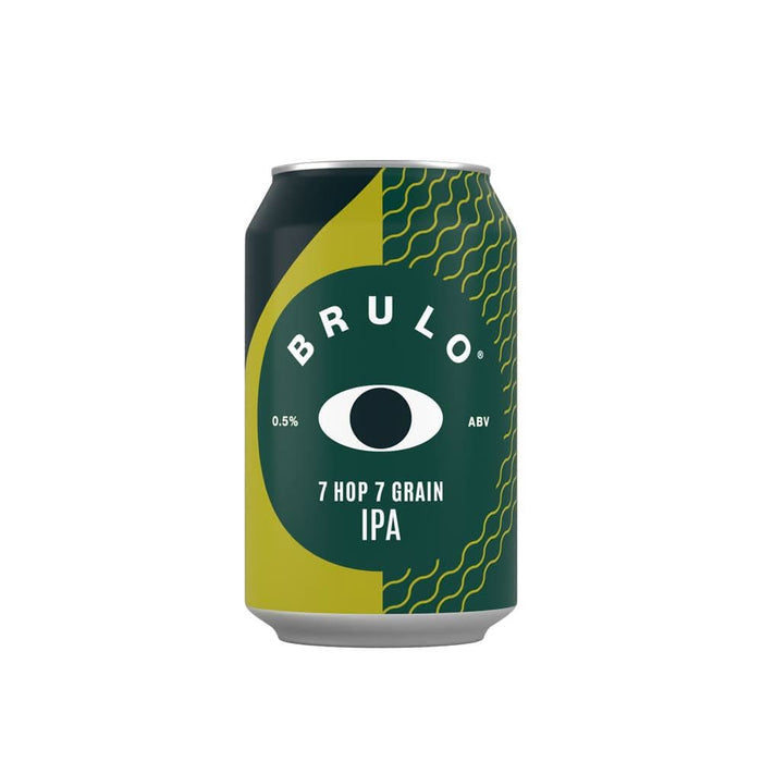 BRULO 7 Hop Grain Alcohol Free Beer 330ml