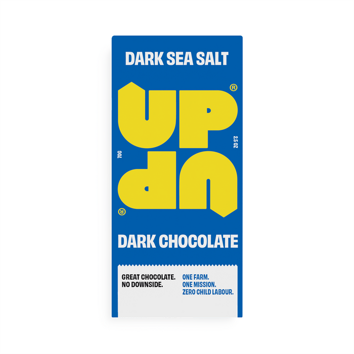 Up Up Dark Sea Salt Bar 70g