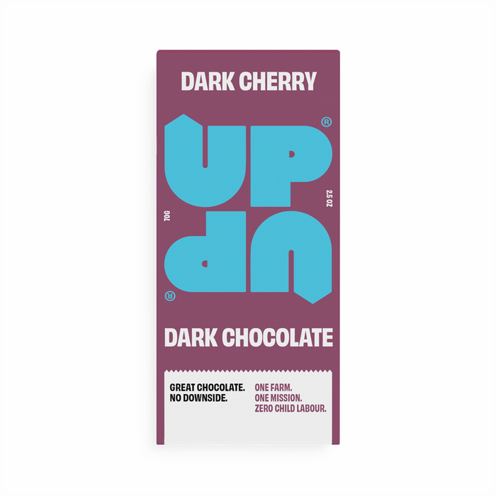 Up Up Dark Cherry Bar 70g