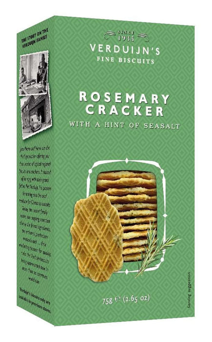 Verduijns Rosemary Crackers 75g