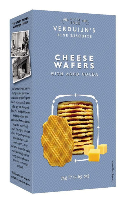 Verduijns Cheese Wafers 75g