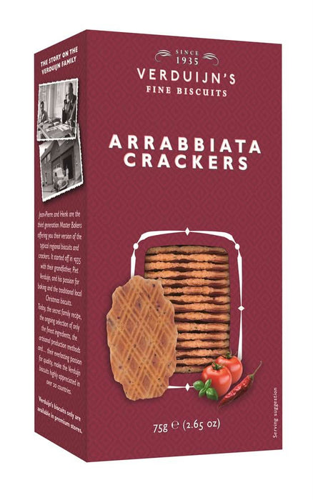Verduijns Arrabbiata Crackers 75g