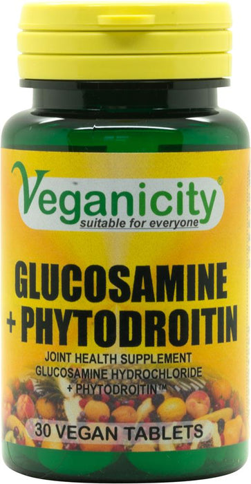 Veganicity Glucosamine + Phytodroitin 30 Tablets