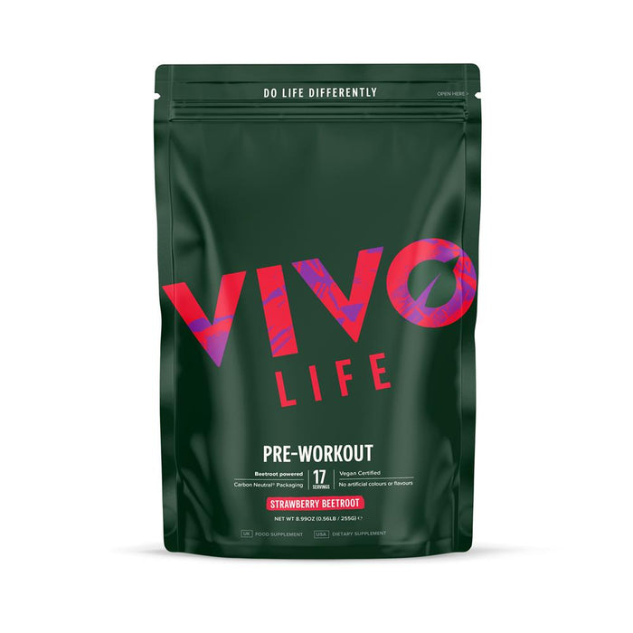 Vivo Pre-Workout Strawberry Beet 255g