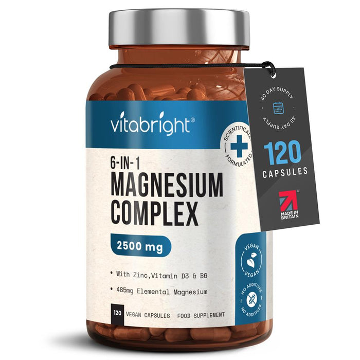 Vitabright Magnesium Complex 6-in-1 120 Capsules