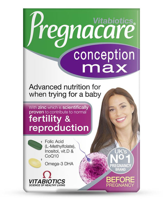 Vitabiotic Pregnacare Conception Max 84 Tablets