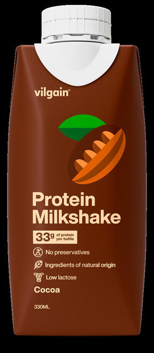 Vilgain Protein Milkshake Cocoa 330ml