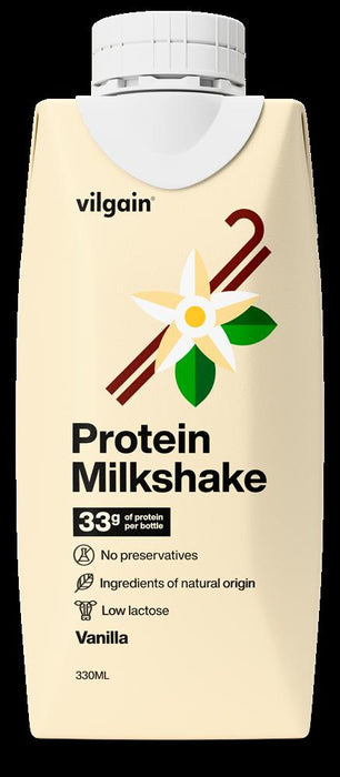 Vilgain Protein Milkshake Vanilla 330ml