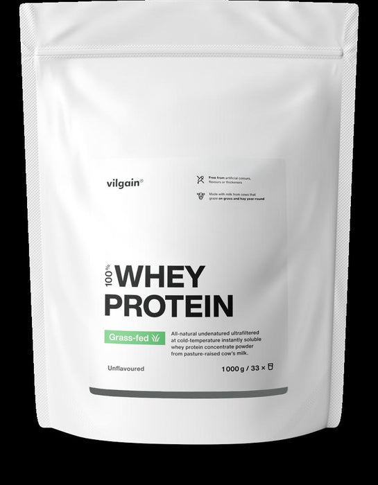 Vilgain GF Whey Protein - Unflavoured 1kg