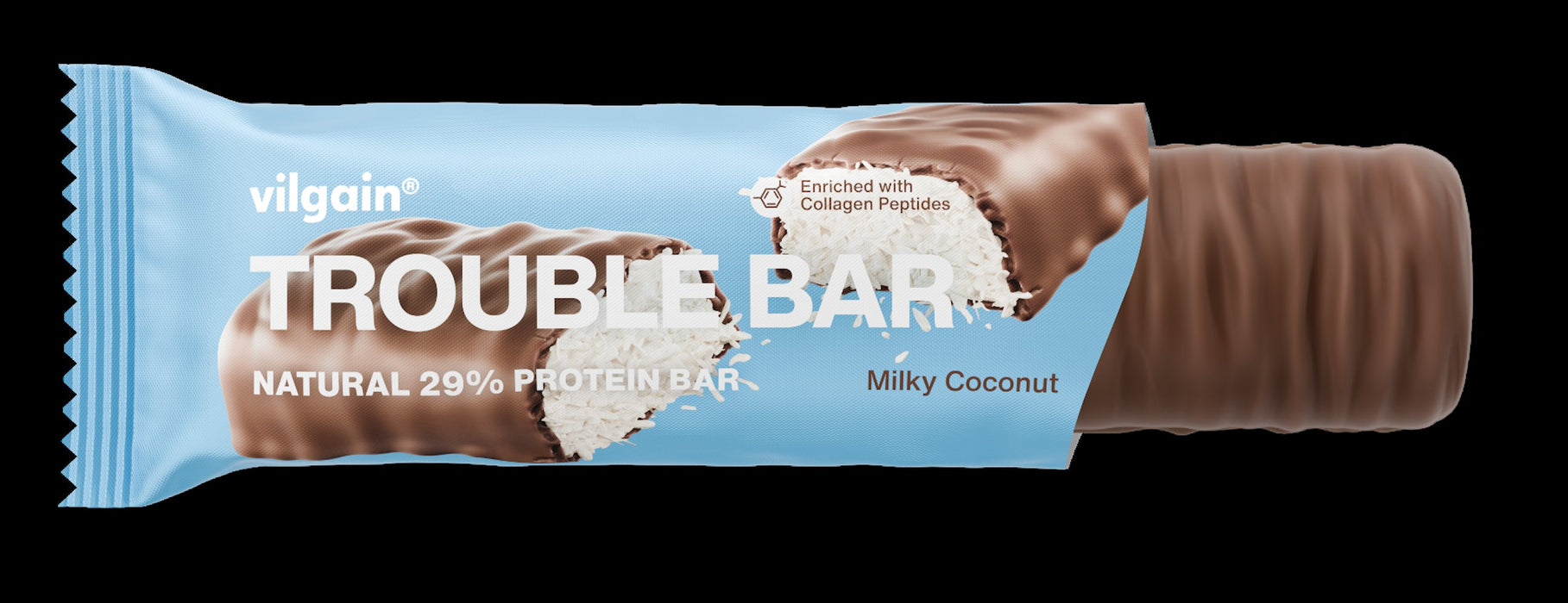 Vilgain T Protein Bar Milky Coconut 55g