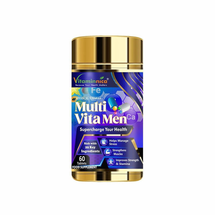 Vitaminnica Vita Men Multivitamins 60 Capsules