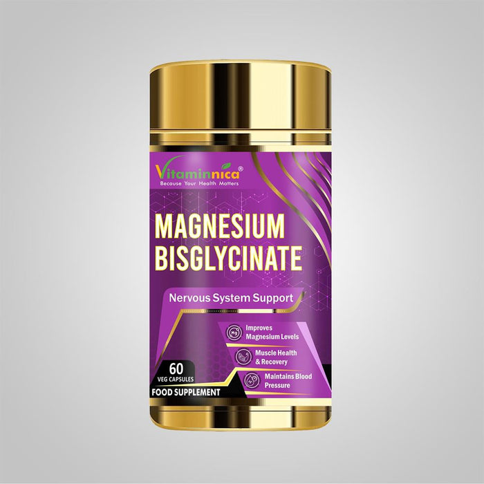 Vitaminnica Magnesium Bisglycinate 60 Capsules