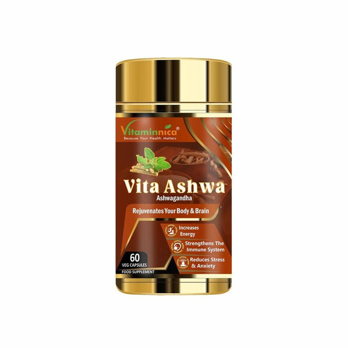 Vitaminnica Vita Ashwa - Ashwagandha 500mg 60 Capsules