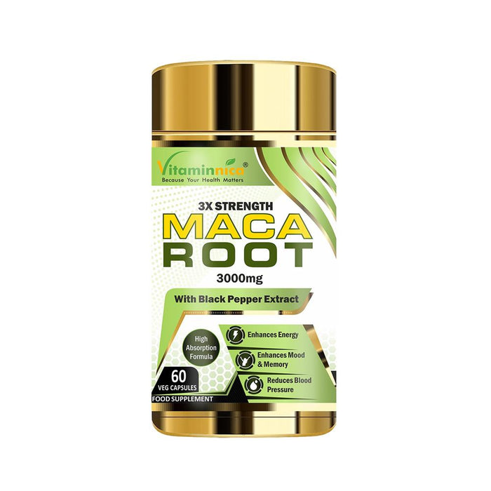 Vitaminnica Maca Root Extract 3000mg 60 Capsules