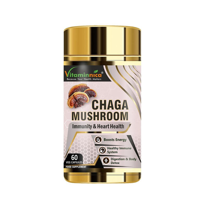 Vitaminnica Chaga Mushroom 500mg 60 Capsules