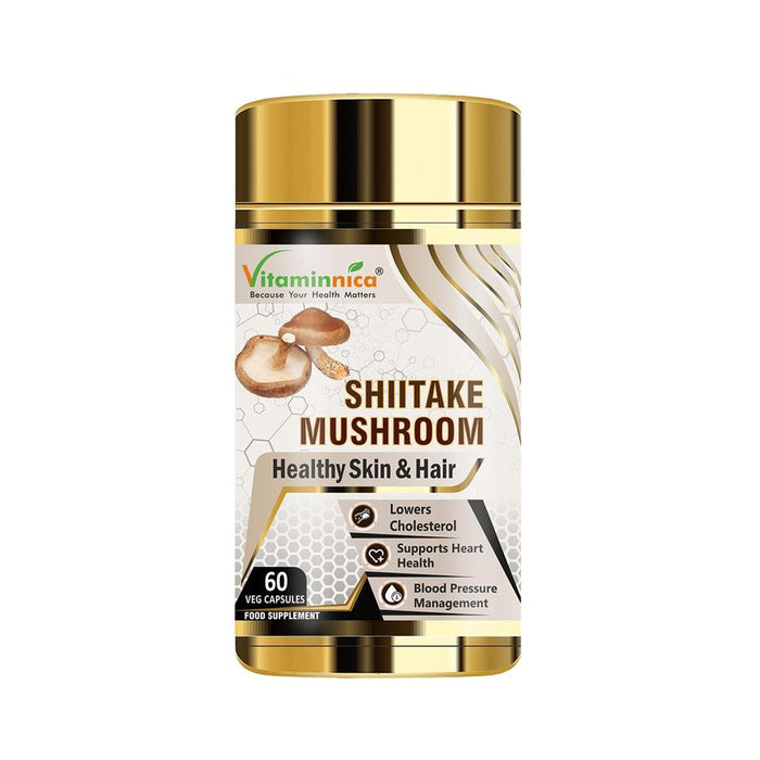 Vitaminnica Shiitake Mushroom 500mg 60 Capsules