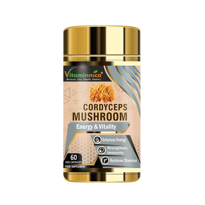 Vitaminnica Cordyceps Mushroom 500mg 60 Capsules