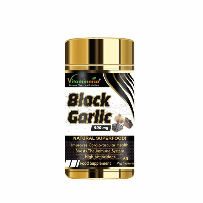 Vitaminnica Black Garlic 500mg 60 Capsules