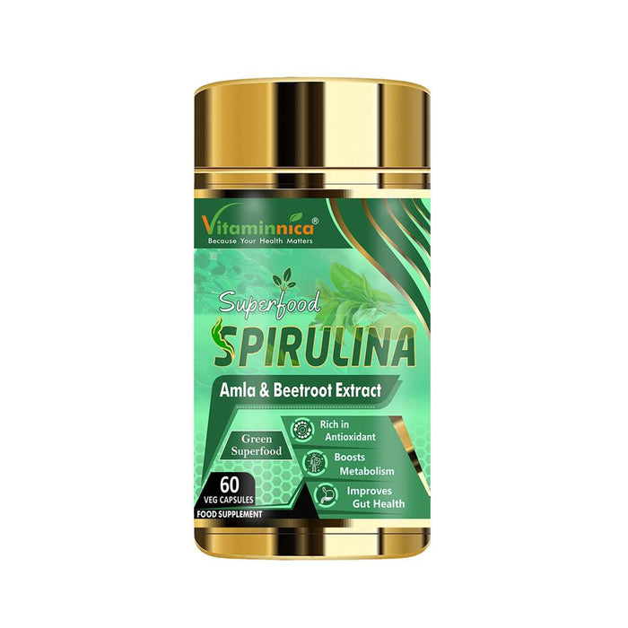 Vitaminnica Spirulina 500mg 60 Veg Caps