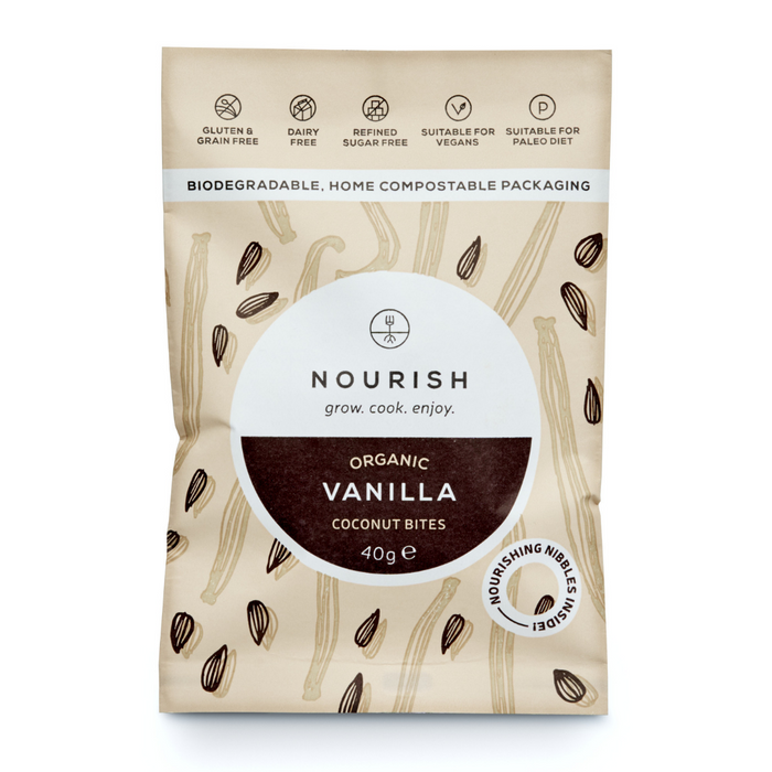 Nourish Nourish Vanilla Coconut Bites 40g