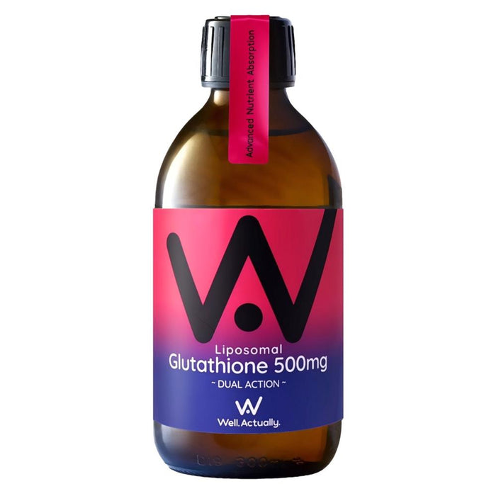 Well Actually Glutathione 500mg Liposomal 250ml Cherry