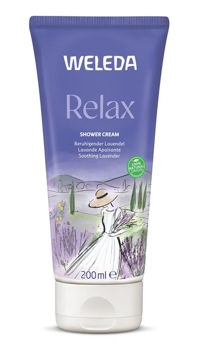 Weleda Relax Shower Cream Lavender 200ml