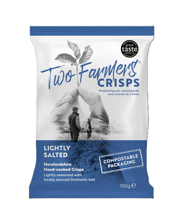 Two Farmers Crisps Lightly Salted Crisps 150g