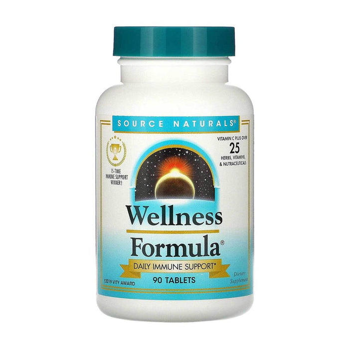 Source Naturals  Wellness Formula 90 Tablets