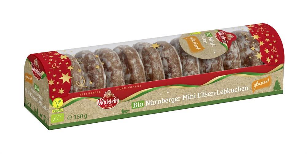 Wicklein Organic Mini Elisen Lebkuchen 150g