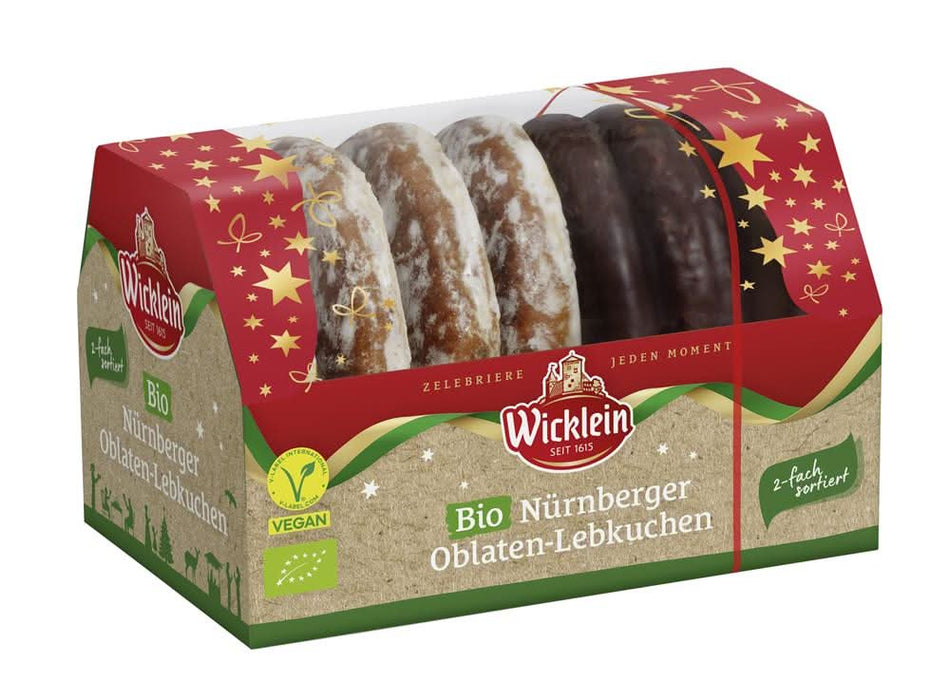 Wicklein Organic Lebkuchen Hearts 200g