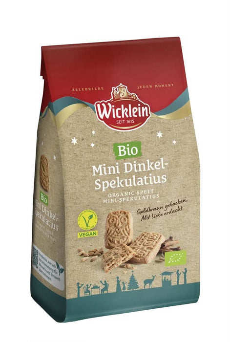 Wicklein Organic Spelt Mini Spekulatiu 150g