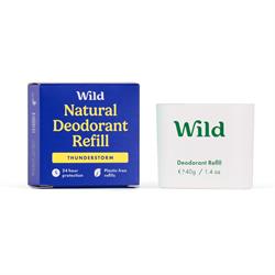 Wild Men's Thunderstorm Deodorant Refill 40g
