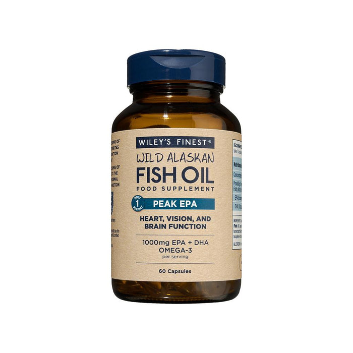 Wiley's Finest Peak EPA Fish Oil 1000mg - 60 Capsules