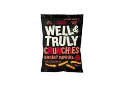 Well and Truly Smokey Paprika Crunchies Snack 100g