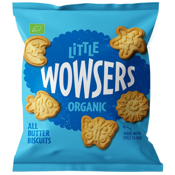 Wowsers Ambient Organic All Butter Biscuits 80g
