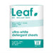 Wash With Leaf Leaf Brilliant White Laundry Detergent Sheets 25pack
