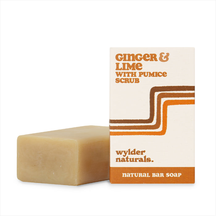 Wylder Naturals Soap Ginger & Lime 120g