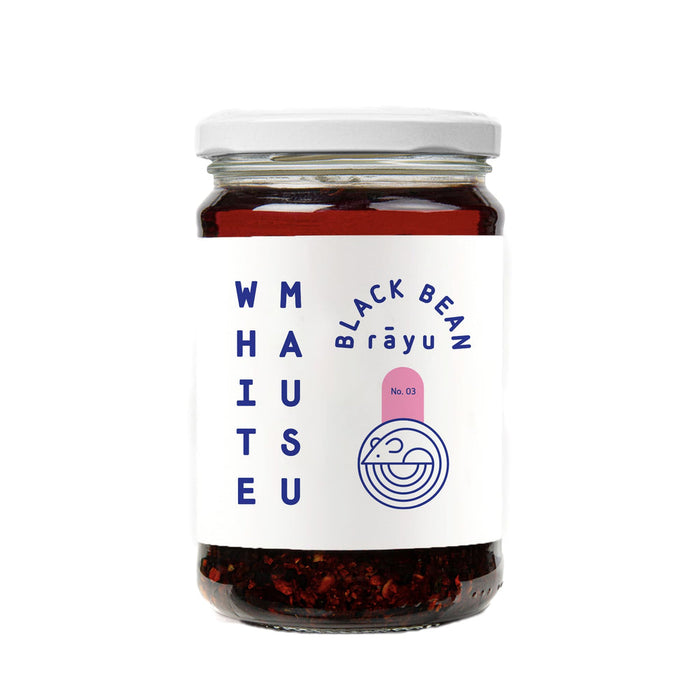 White Mausu Black Bean Rayu 240g
