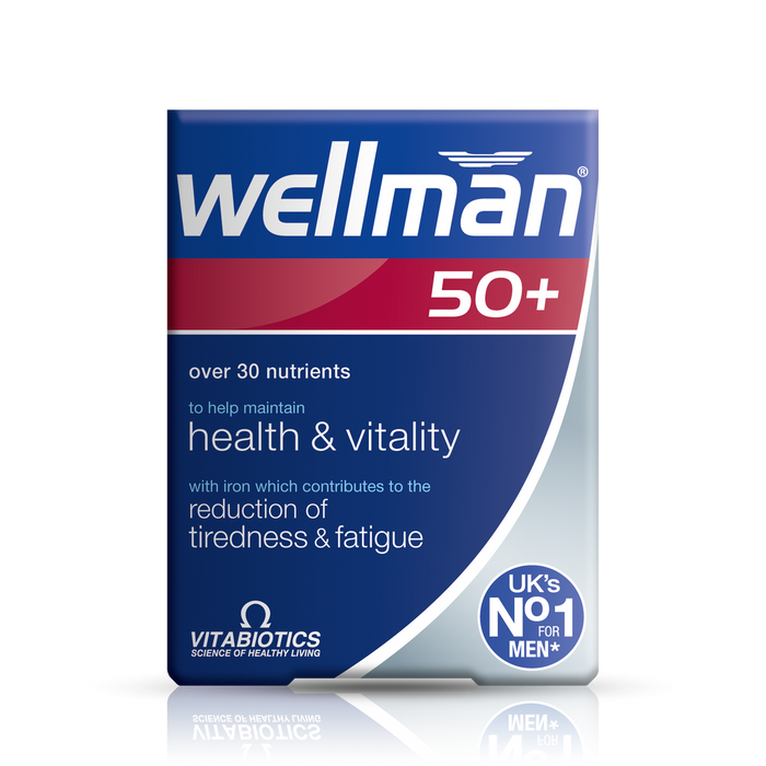 Vitabiotic Wellman 50+ 30 Tablets